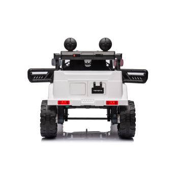 Toyota FJ Cruiser dla dzieci Biały + Pilot + Napęd 4x4 + Audio LED + EVA + Wolny Start